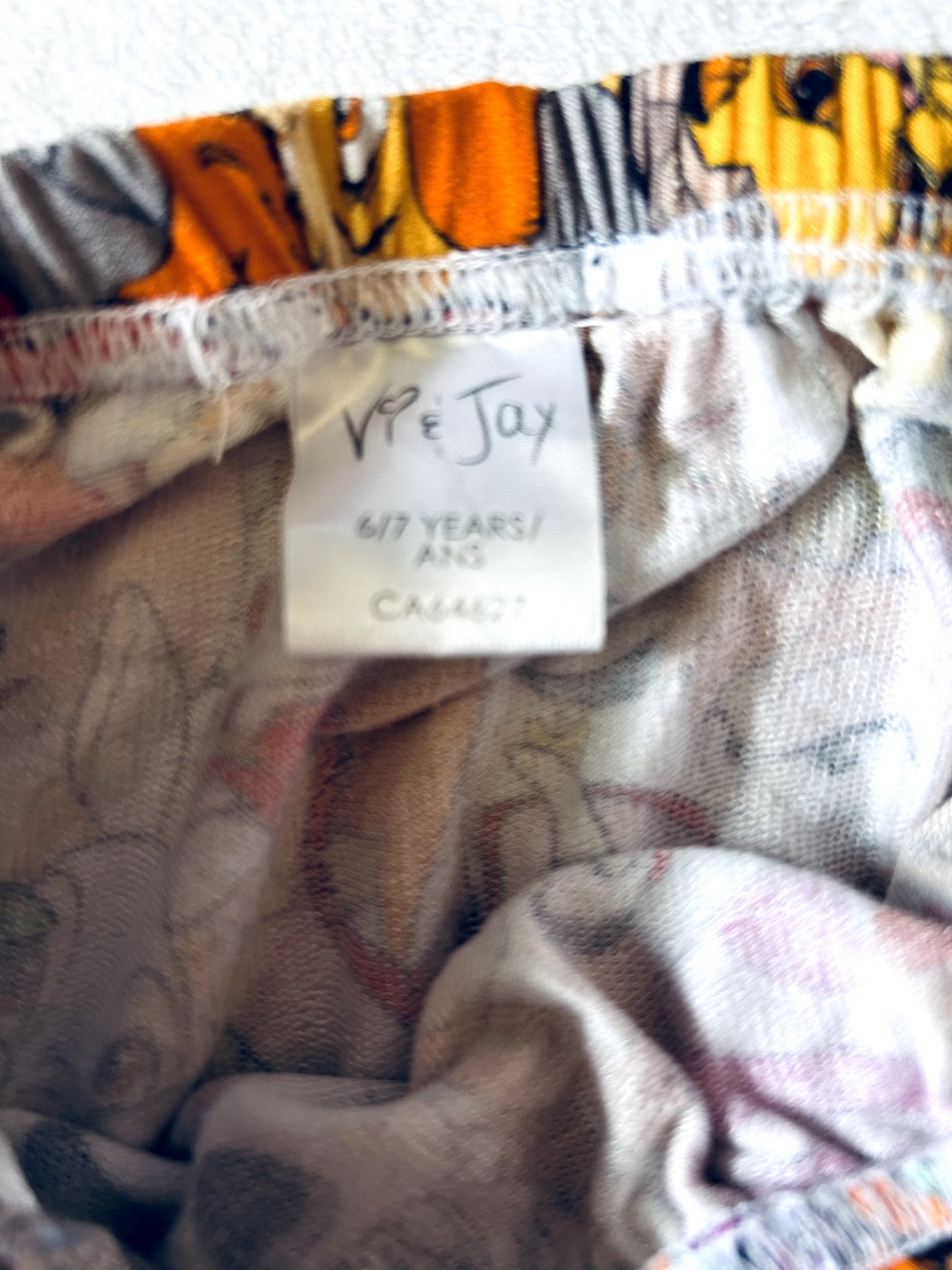 NWOT - Small shop, Vi&Jax, Harem pants, Disney print, size 6/7, retails $45, Kids 6/6X