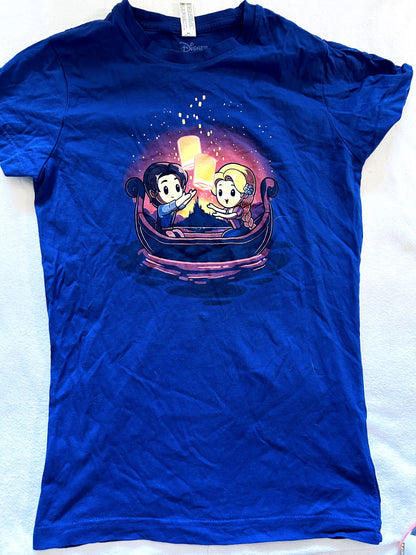 EUC - Disney, Purple Rapunzel T-shirt, size small, retails for $35 new , Kids 12