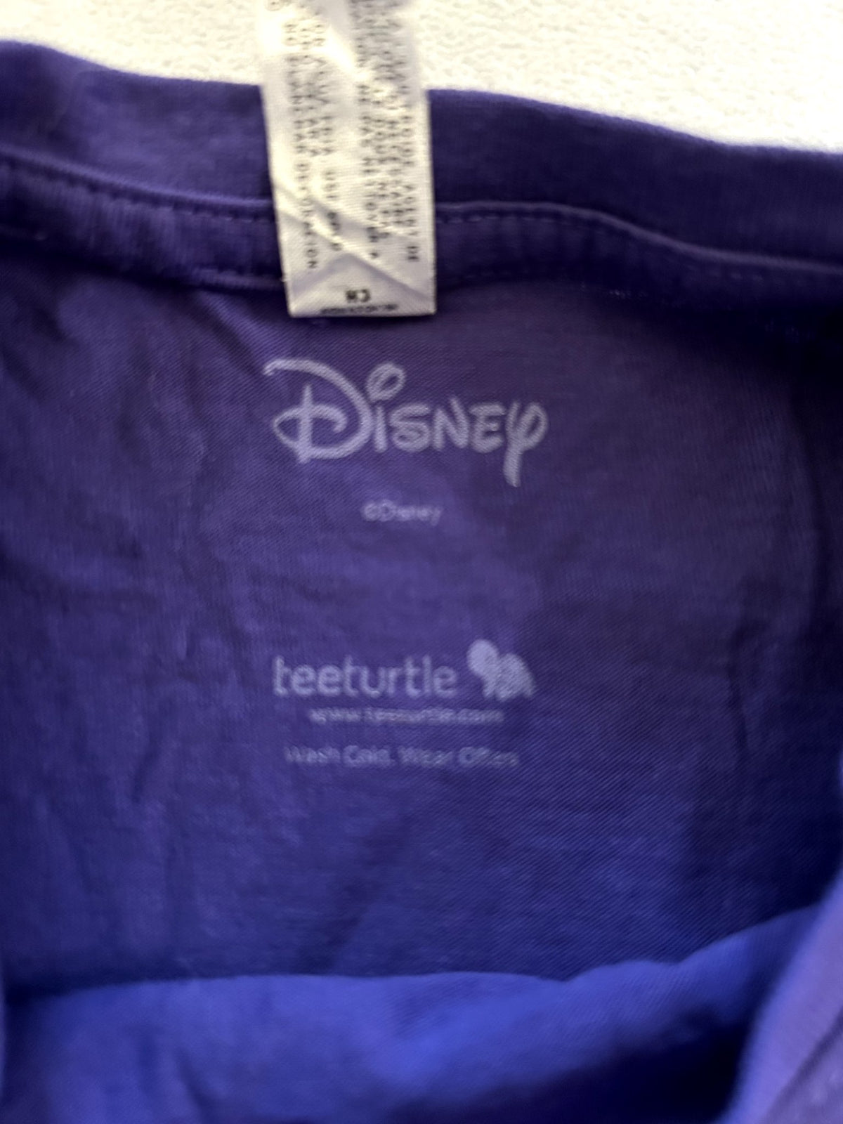 EUC - Disney, Purple Rapunzel T-shirt, size small, retails for $35 new , Kids 12