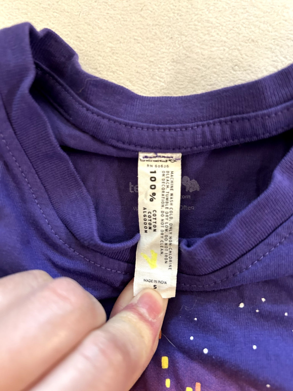 EUC - Disney, Purple Rapunzel T-shirt, size small, retails for $35 new , Kids 12