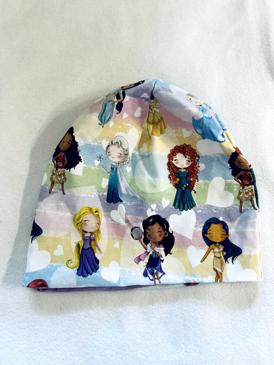 EUC - Small Shop, MSB Handmade,  Cotton Toque, Disney Princess, size 2-4 years old