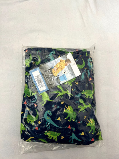 NWT- Jan & Jul, Kids Fleece Lined Rain Pants, size 8,  Dino Print, retails $47 new, Kids 8