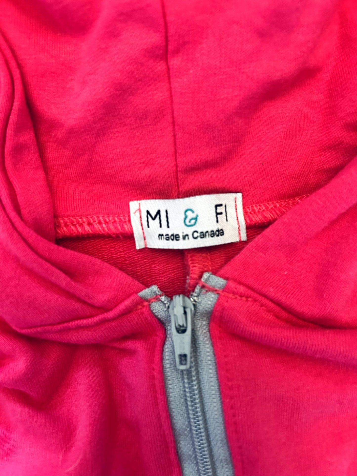 EUC - Small Shop, Mi and Fi, Dinosaur zip romper in hot pink, with spike details on back, size 8, retails, $62 new, Kids 8