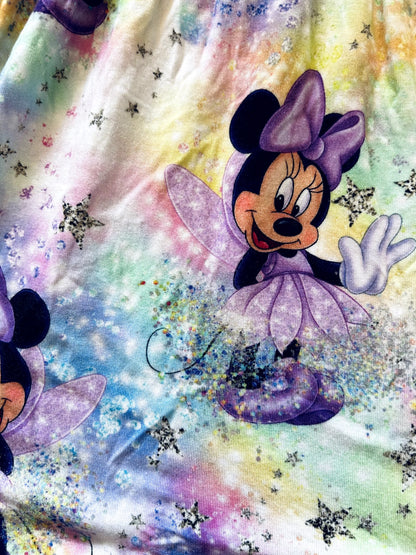 EUC - Small Shop, Vi&Jax, Bamboo Play dress, Disney Minnie Fairy print, size 8/9. retails $65 new, Kids 8