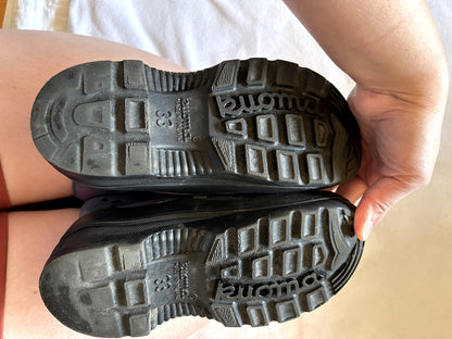 VGUC - Kuoma Snowlock Winter Boots, Hearts pattern, size 2Y, retails $117 new, Shoes 2 (Kids:4-8yr)
