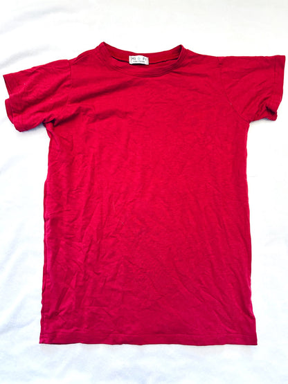 EUC - Small Shop, Mi and Fi, bamboo- cotton  t-shirt, Raspberry Colour, size 7, retails, $30 new, Kids 7