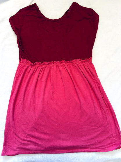 VGUC - Small Shop, Mi&Fi Sorbet Dress, Red top and pink skirt, size 7, retails $44 new, Kids 7