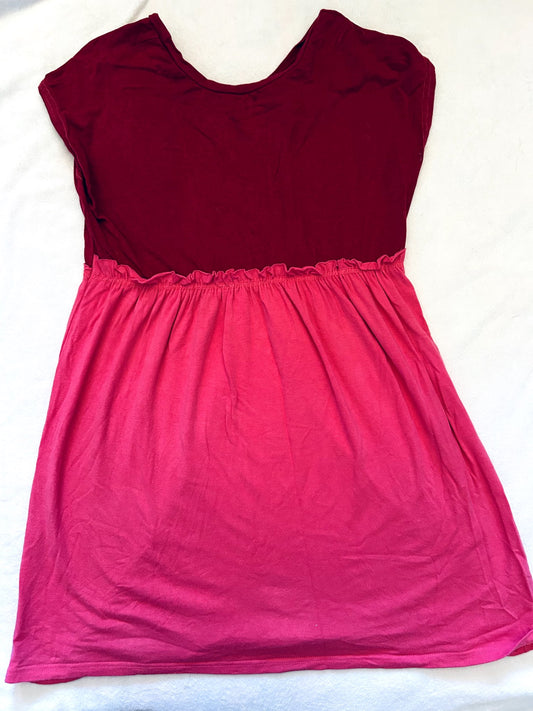 VGUC - Small Shop, Mi&Fi Sorbet Dress, Red top and pink skirt, size 7, retails $44 new, Kids 7