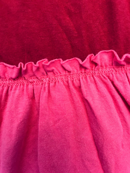 VGUC - Small Shop, Mi&Fi Sorbet Dress, Red top and pink skirt, size 7, retails $44 new, Kids 7