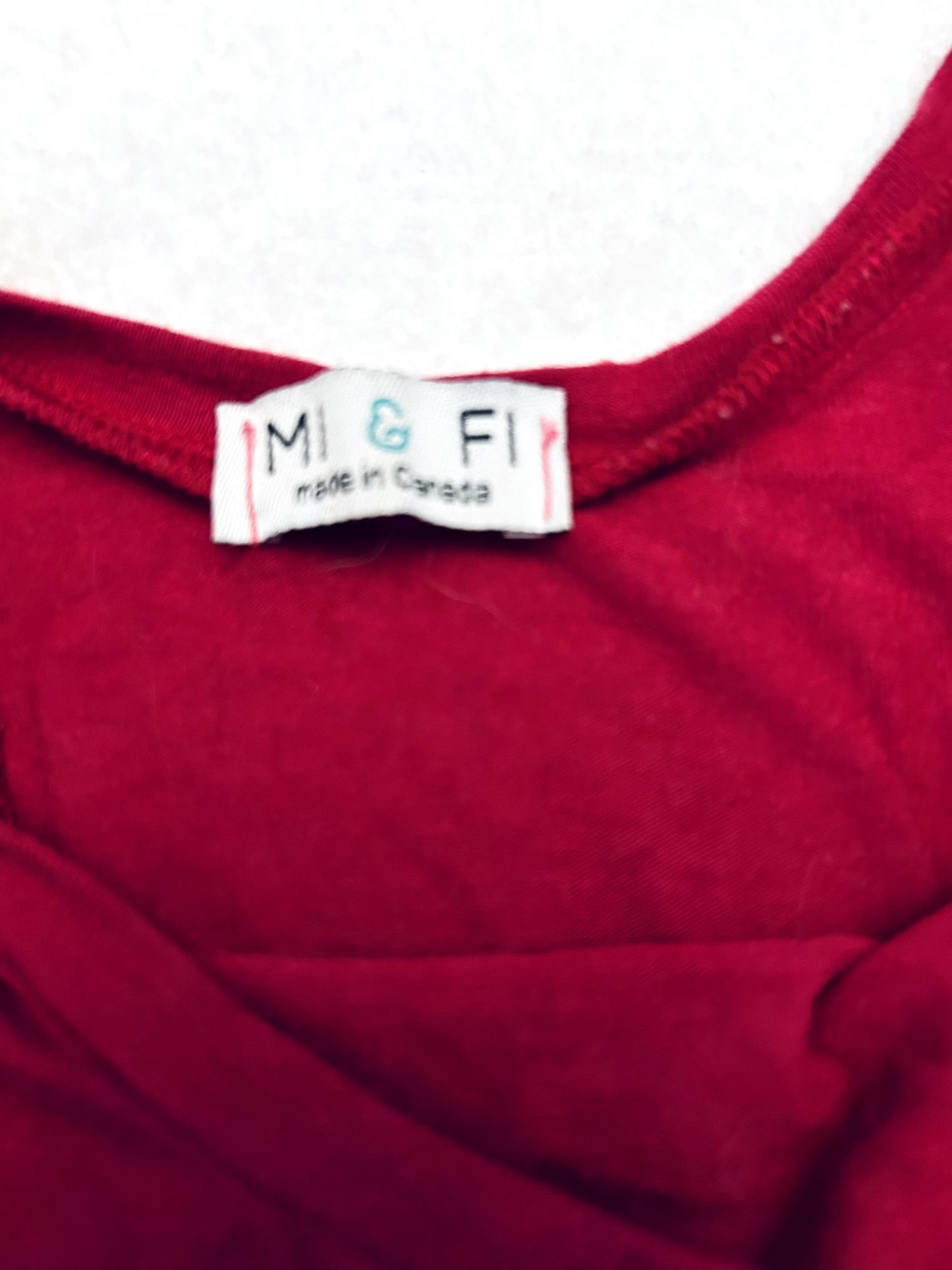 VGUC - Small Shop, Mi&Fi Sorbet Dress, Red top and pink skirt, size 7, retails $44 new, Kids 7