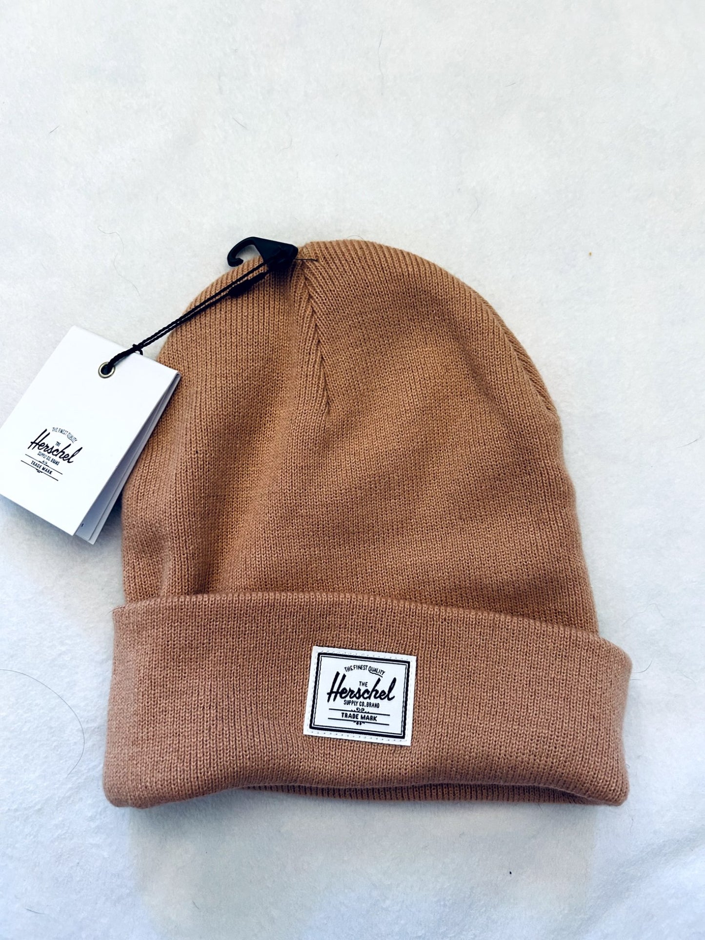 NWT - Herschel Knit Toque, terracotta colour
