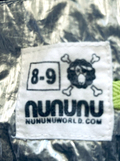 VGUC - Nununu Down Jacket, metallic silver, size  8-9, Kids 8