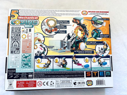 NWT - Mechanical Coding Robot Building Toy, ages 8+