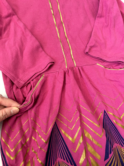 EUC - Tea Collection, Dress art-deco, Size 7, retails for $45 new, Kids 7