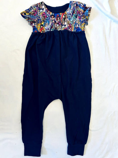 NWOT - Small Shop, Twirl&Co.  short sleeve romper, size 6, retails $55, Kids 6/6X