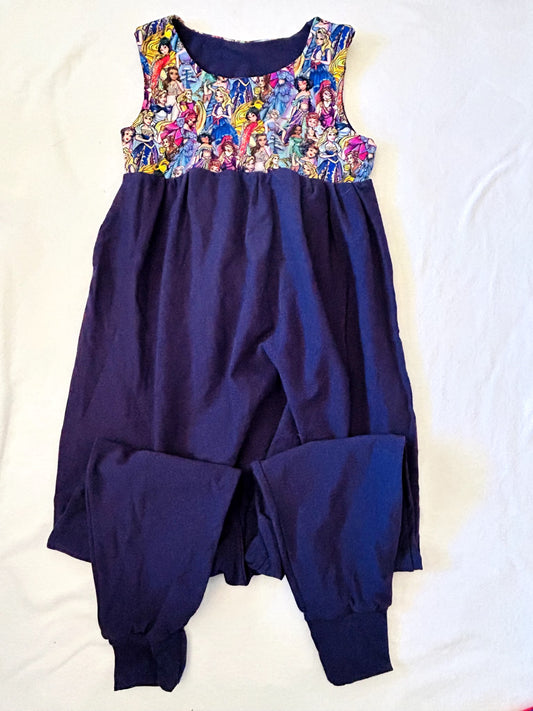 NWOT - Small Shop, Twirl&Co romper, Disney Princess print, size 9, retails $65, Kids 10
