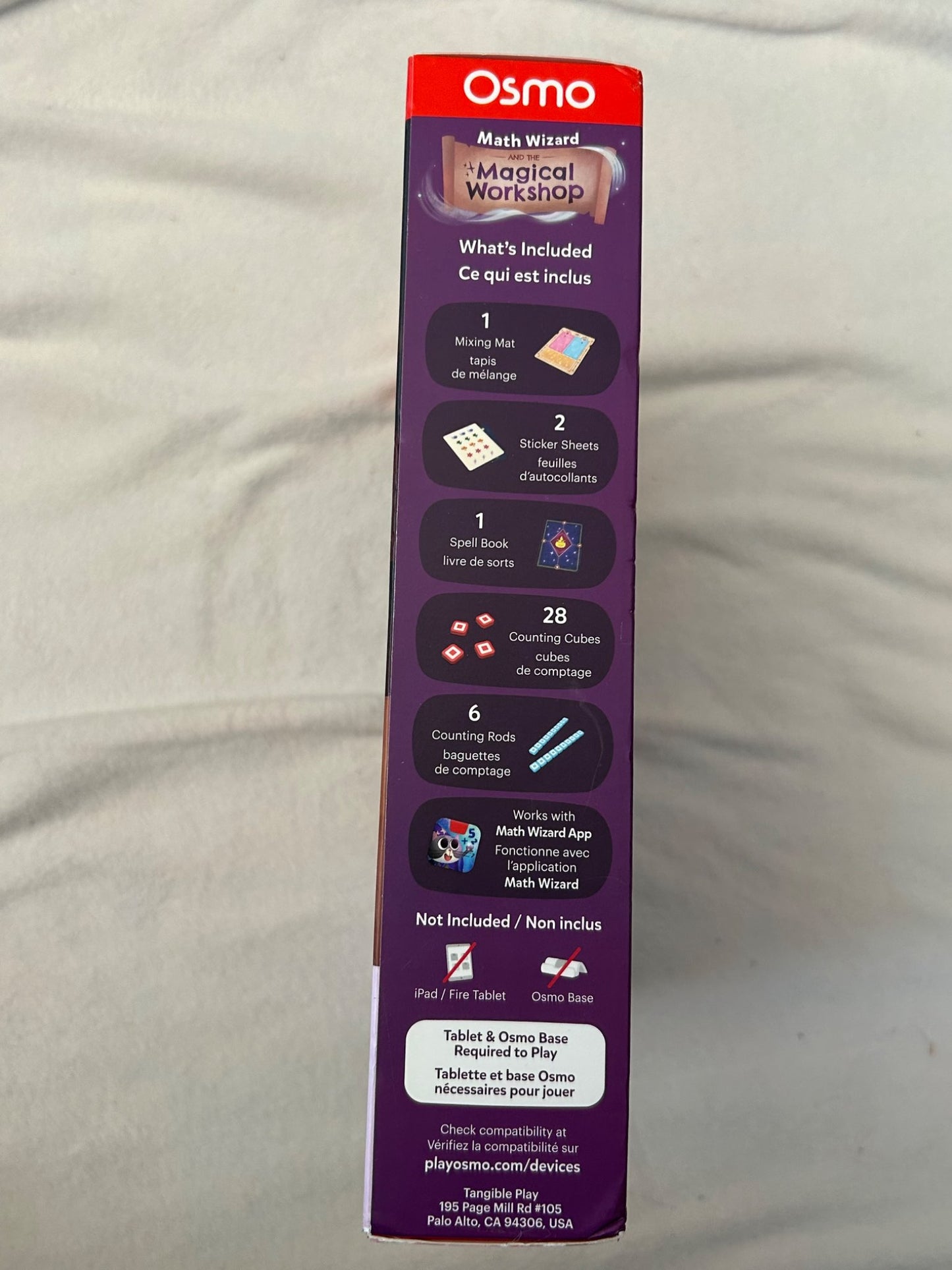 NWT - Osmo IPad/Amazon Fire Tablet Game,  Math Wizard and the Magical Workshop, retails $50