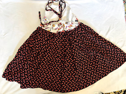 EUC - Small Shop, Tulle & Tiny, Adjustable Summer Dress, Disney Minnie & Daisy print, Size 6, retails $100, Kids 6/6X