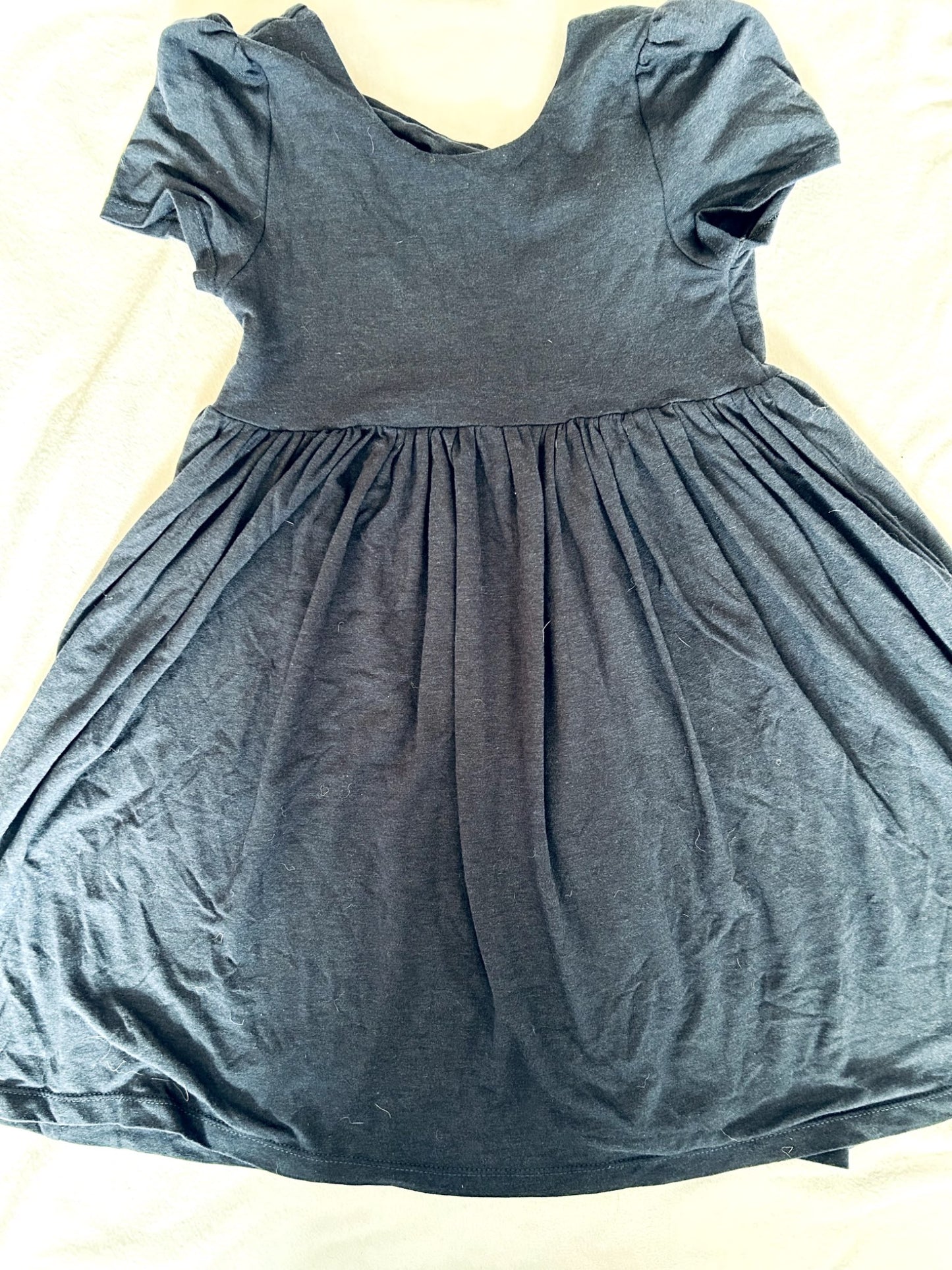 VGUC - Small shop, Peanut and Bumble, Bow Back Dress, size 7, retails for $50 new, Kids 7