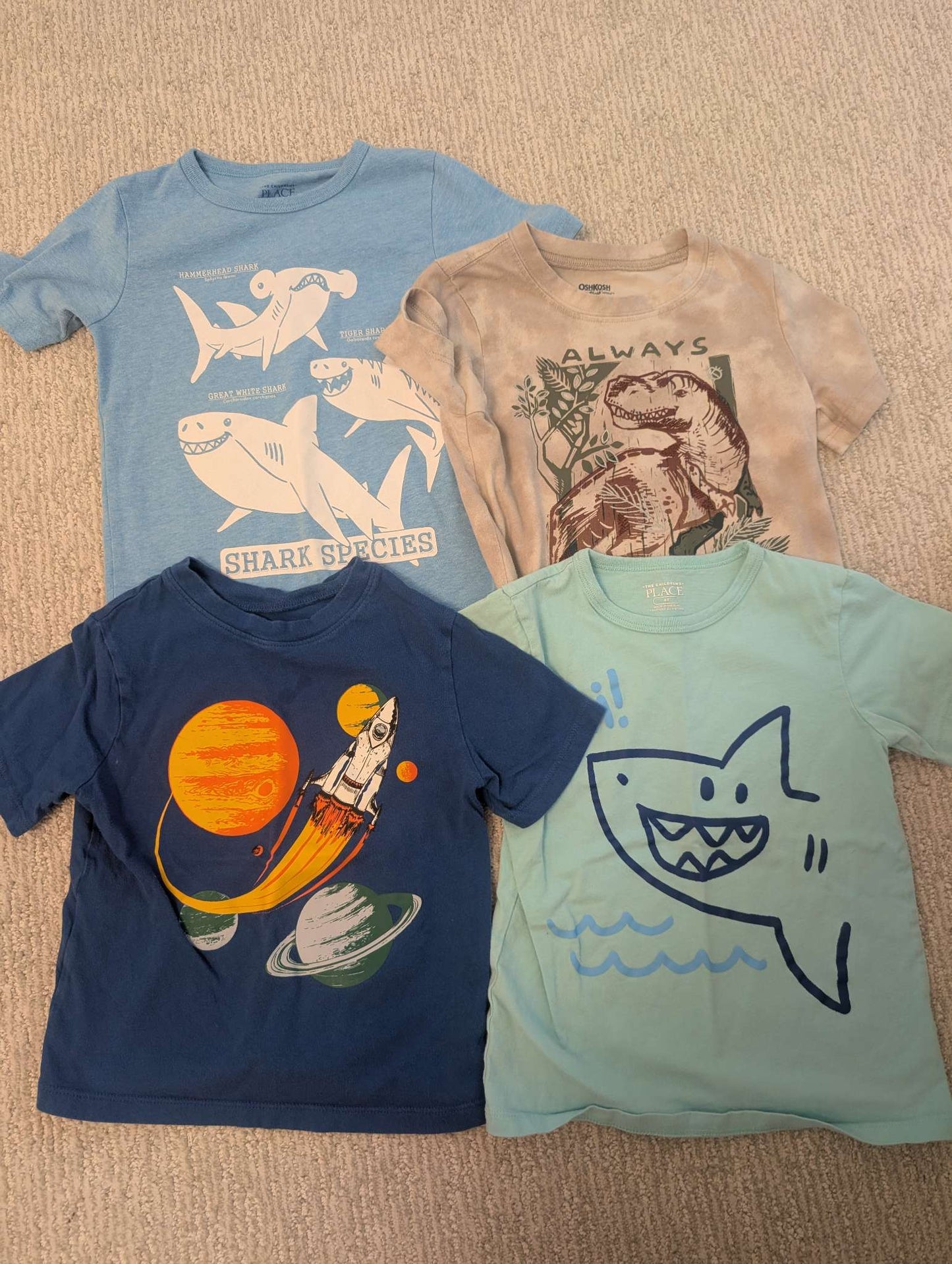 T shirts, Kids 4/4T