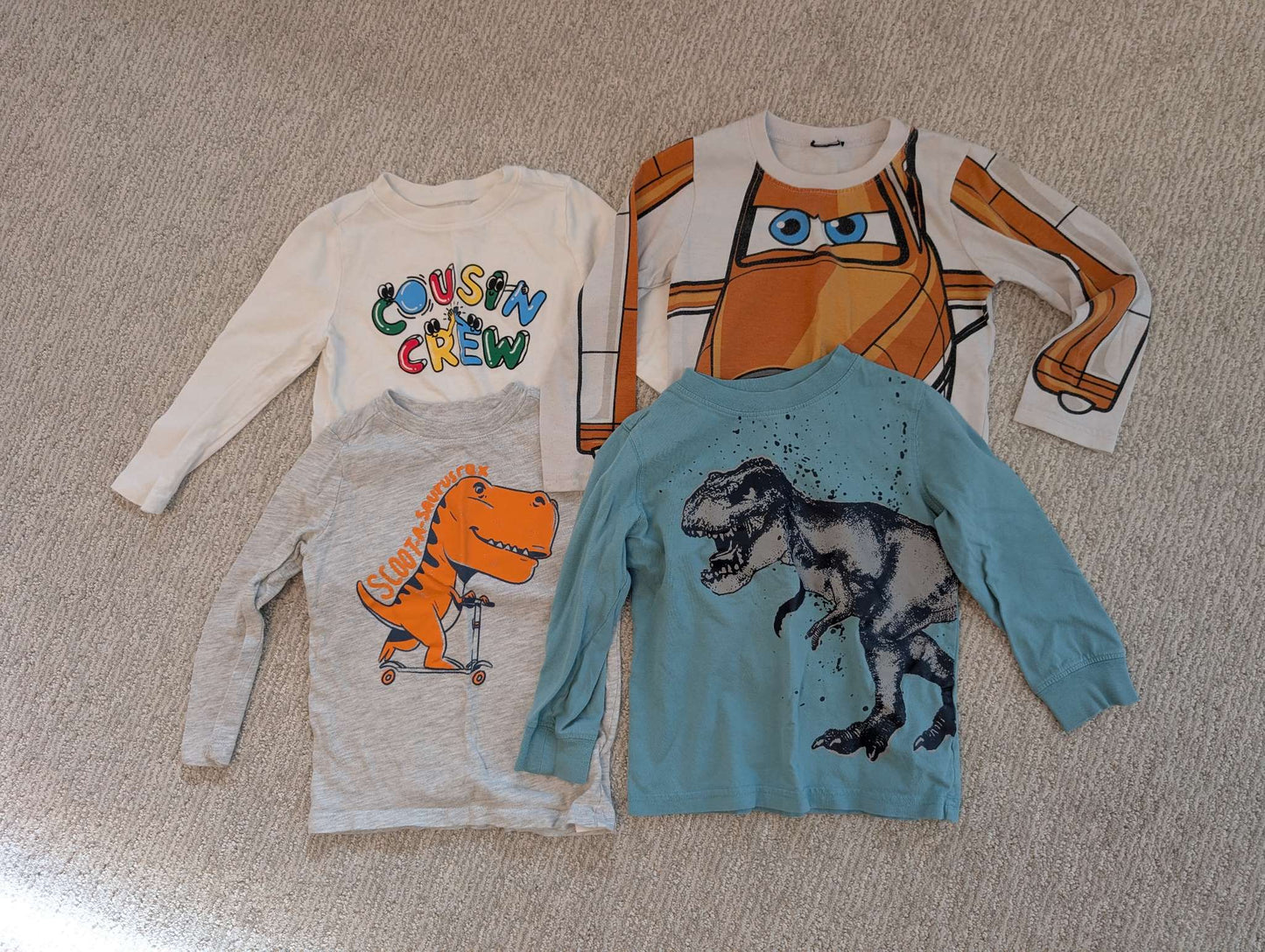 Long sleeve shirt bundle, Kids 3T