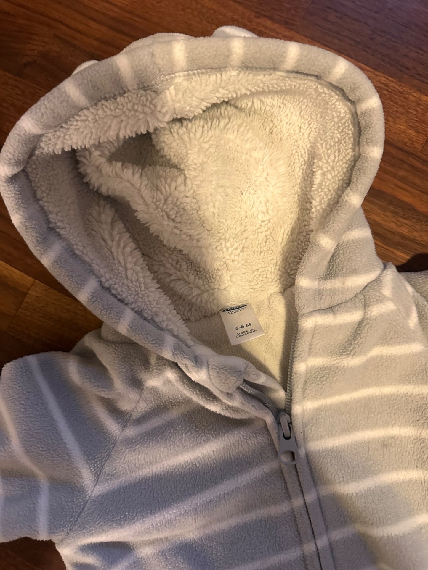 Old Navy Fleece Hooded Bunting – 3–6 Months, Kids 6 Month (3-6M)