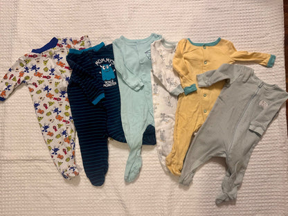 3–6M Baby Sleeper Bundle – 11 Pieces, Kids 6 Month (3-6M)