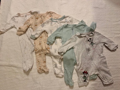 3–6M Baby Sleeper Bundle – 11 Pieces, Kids 6 Month (3-6M)