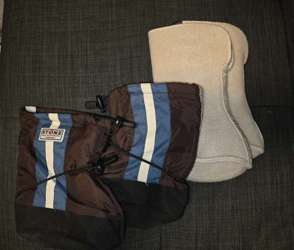 Stonz Waterproof Booties with Fleece Liner (M/L), Shoes 4.5 (Walkers:12-24 mth)