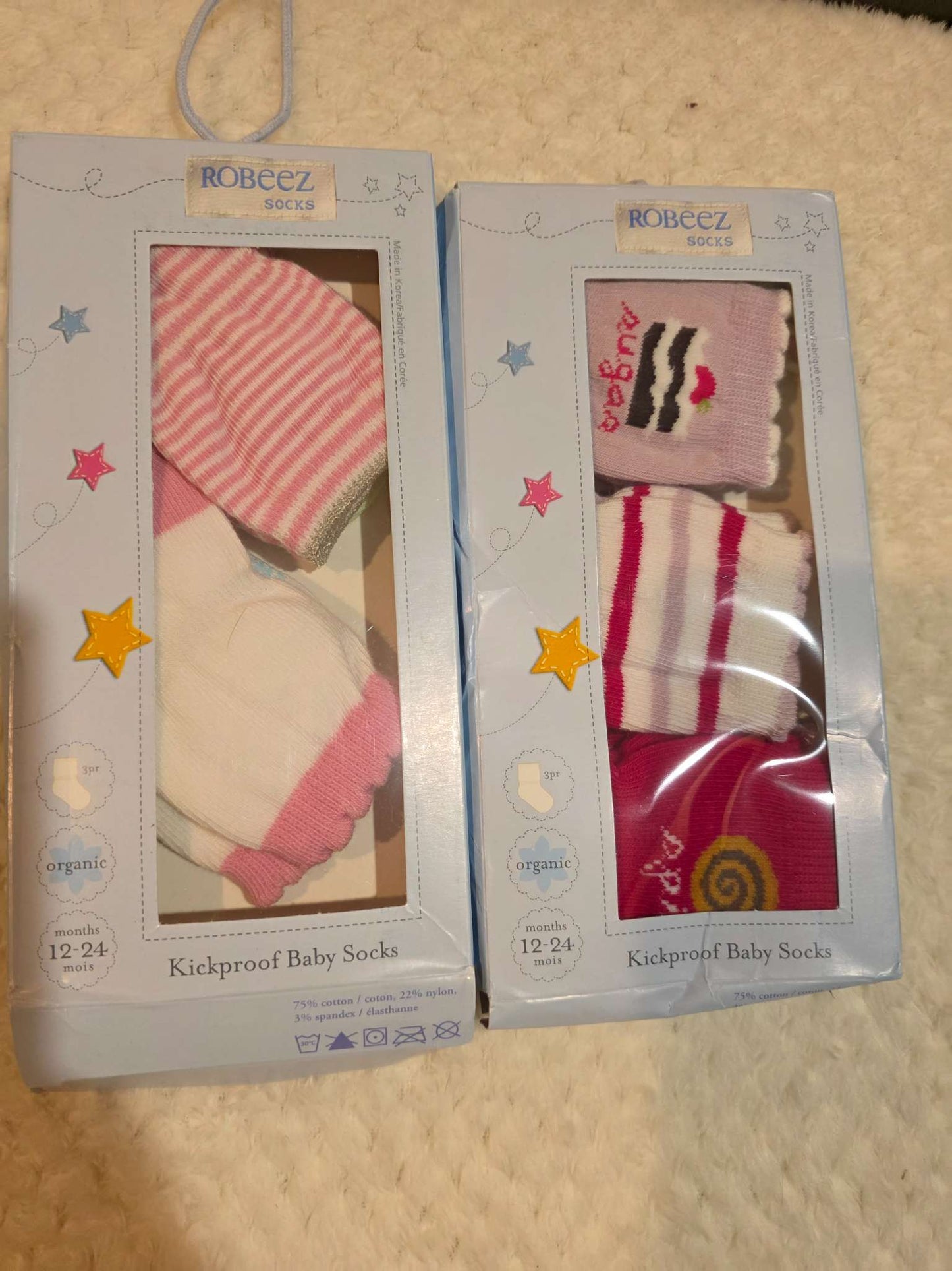 Robeez,  Dawgs shoes and Socks, Shoes 6 (Walkers:12-24 mth)