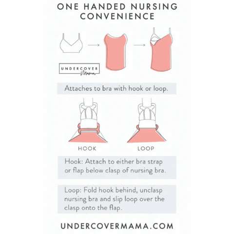 Set of 9 Undercover Mama Nursing Tanks - XL, Maternity XL (16-18)