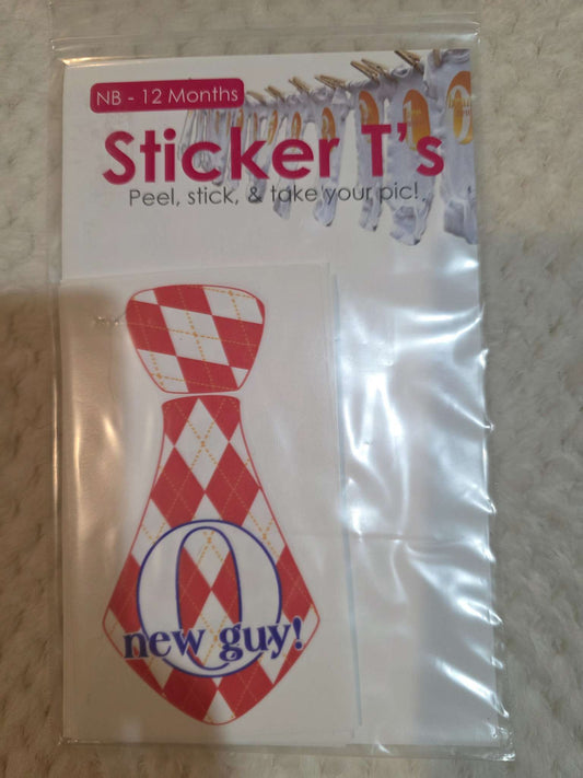 Sticker T's milestong stickers