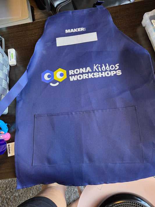 two rona kid workshop aprons new