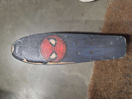 toddler spider man skateboard