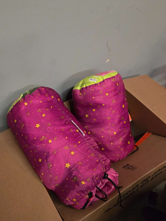 2 child sleeping bags