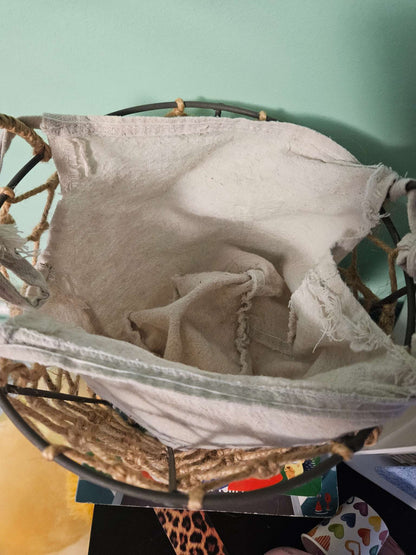 Nursery pair of garbage baskets