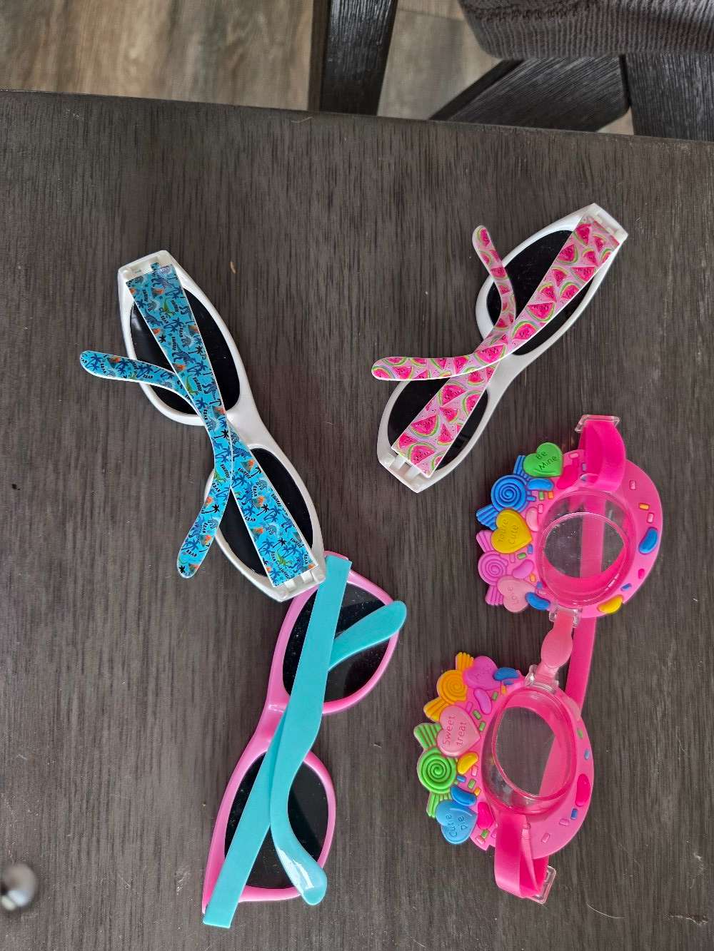 googles and sunglasses 2-4T