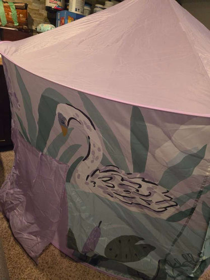 Purple swan tent