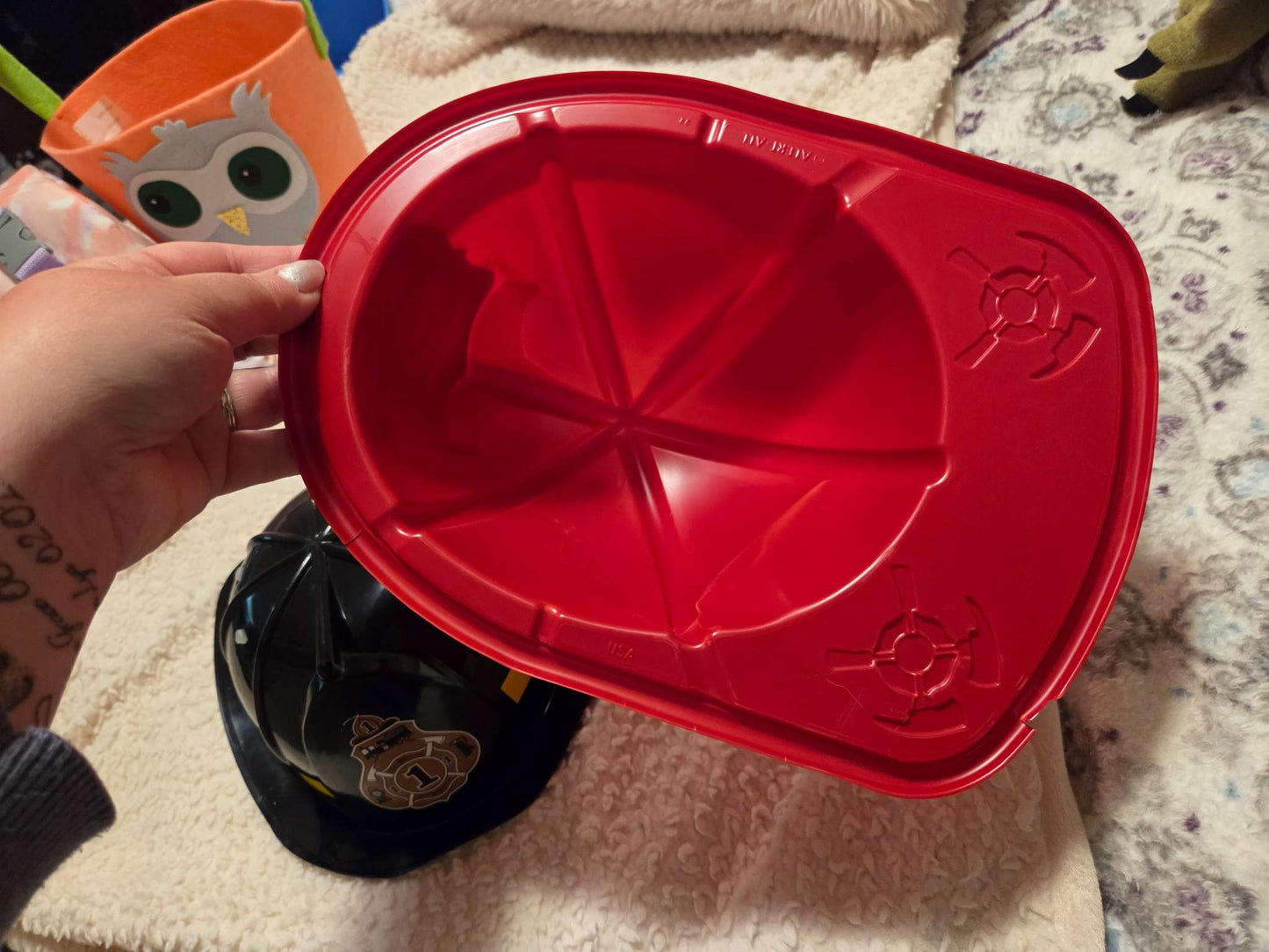 Dress up Fire Fighter Hats, Kids 4/4T