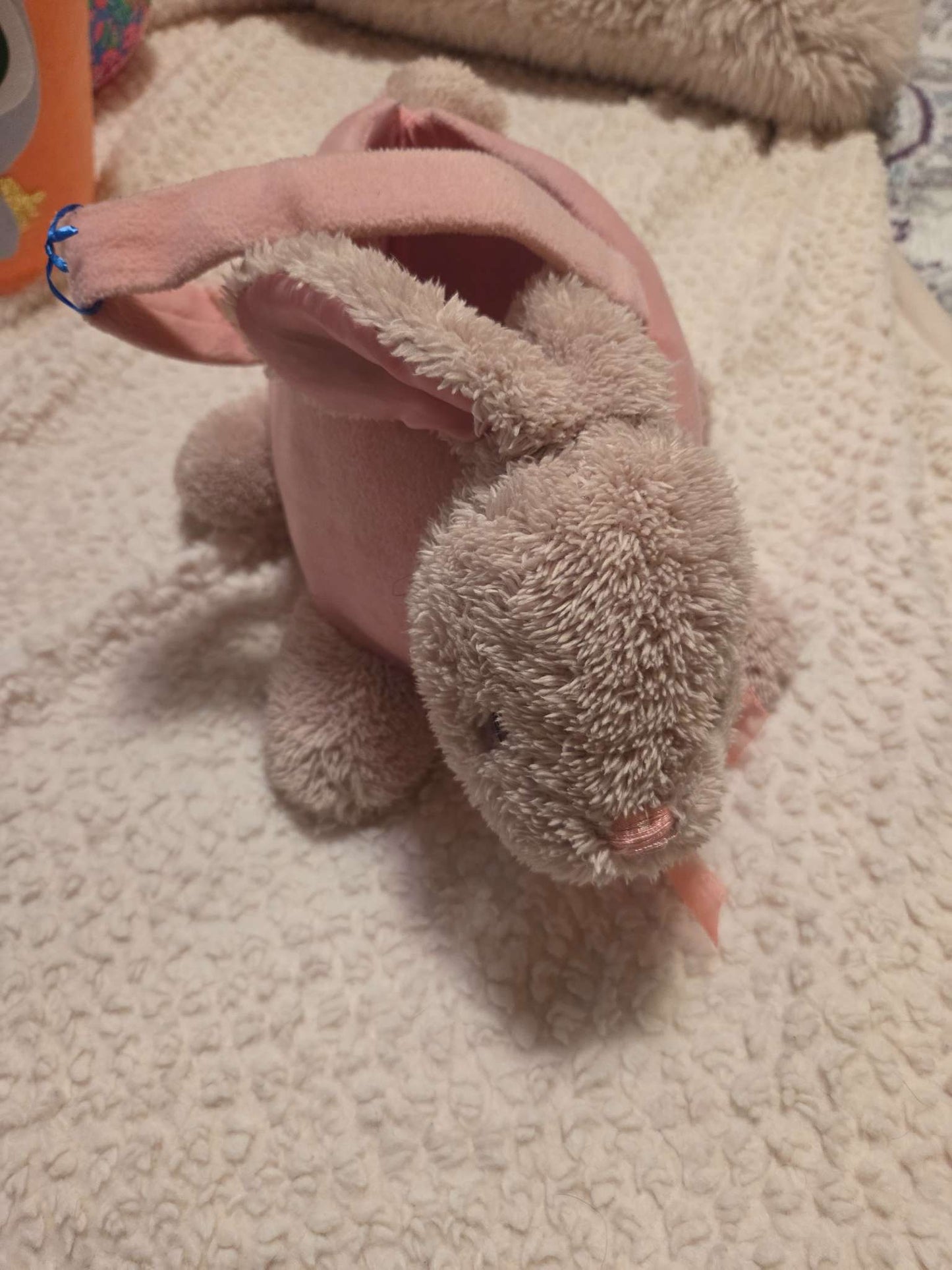 Pink Easter Bunny Basket