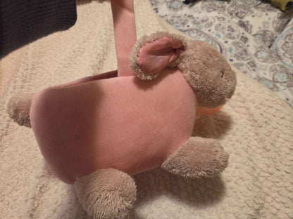Pink Easter Bunny Basket