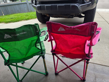 2 child  camp chairs