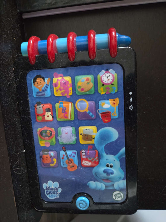 leap Frog blues clues notebook