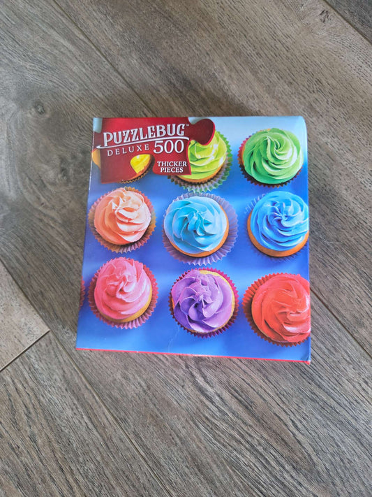 puzzle bug cupcake puzzle
