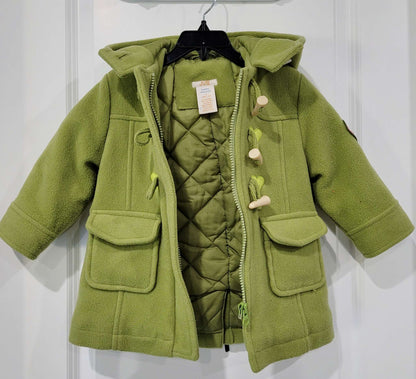 Wool Toggle Coat, Kids 12 Month (9-12M)