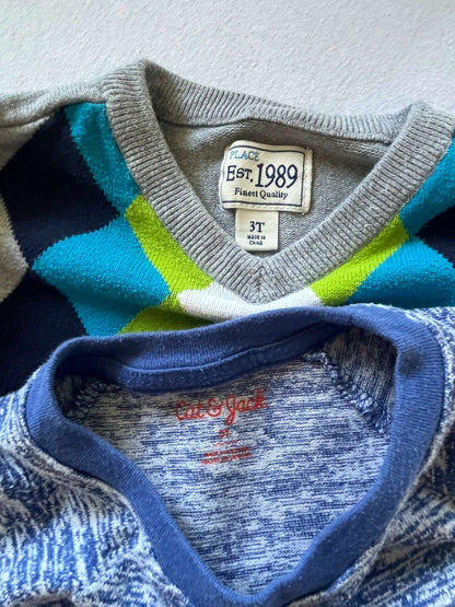 Boys Sweater Bundle, Size 3T, Kids 3T