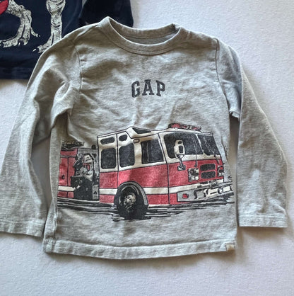 Gap Long Sleeve T-Shirt Bundle, 3T, , Kids 3T