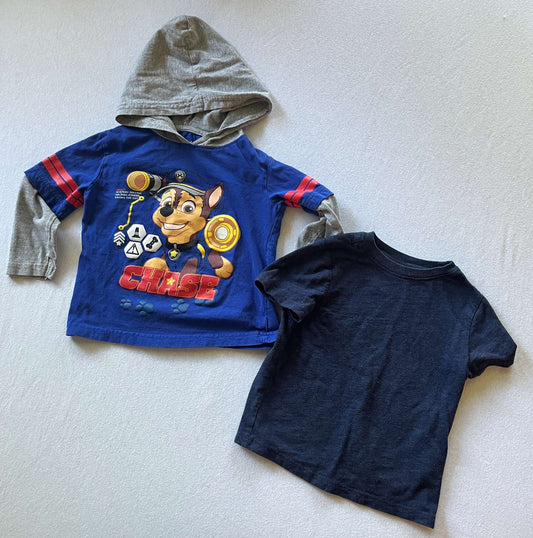 Boys 2T Shirt Bundle, Paw Patrol & Old Navy, Kids 2T