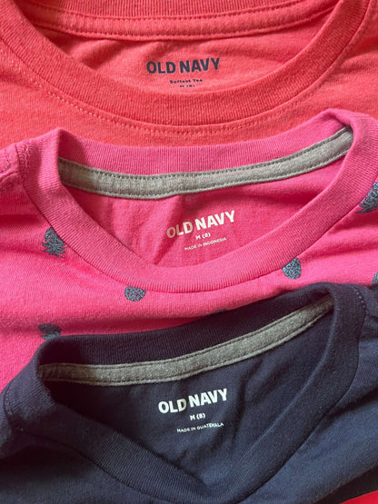 Boys Old Navy T-Shirt Bundle, Size M (8), Kids 7 & 8 (small)