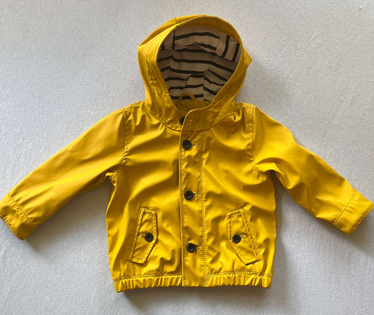 Baby Jersey Line Yellow Raincoat, Size 18-24 months, Kids 24 Month (18-24M)